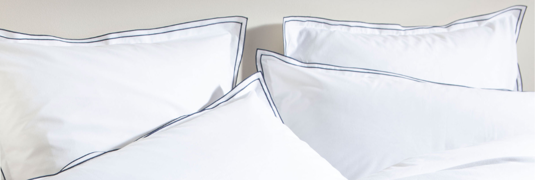 Linge en percale de coton 