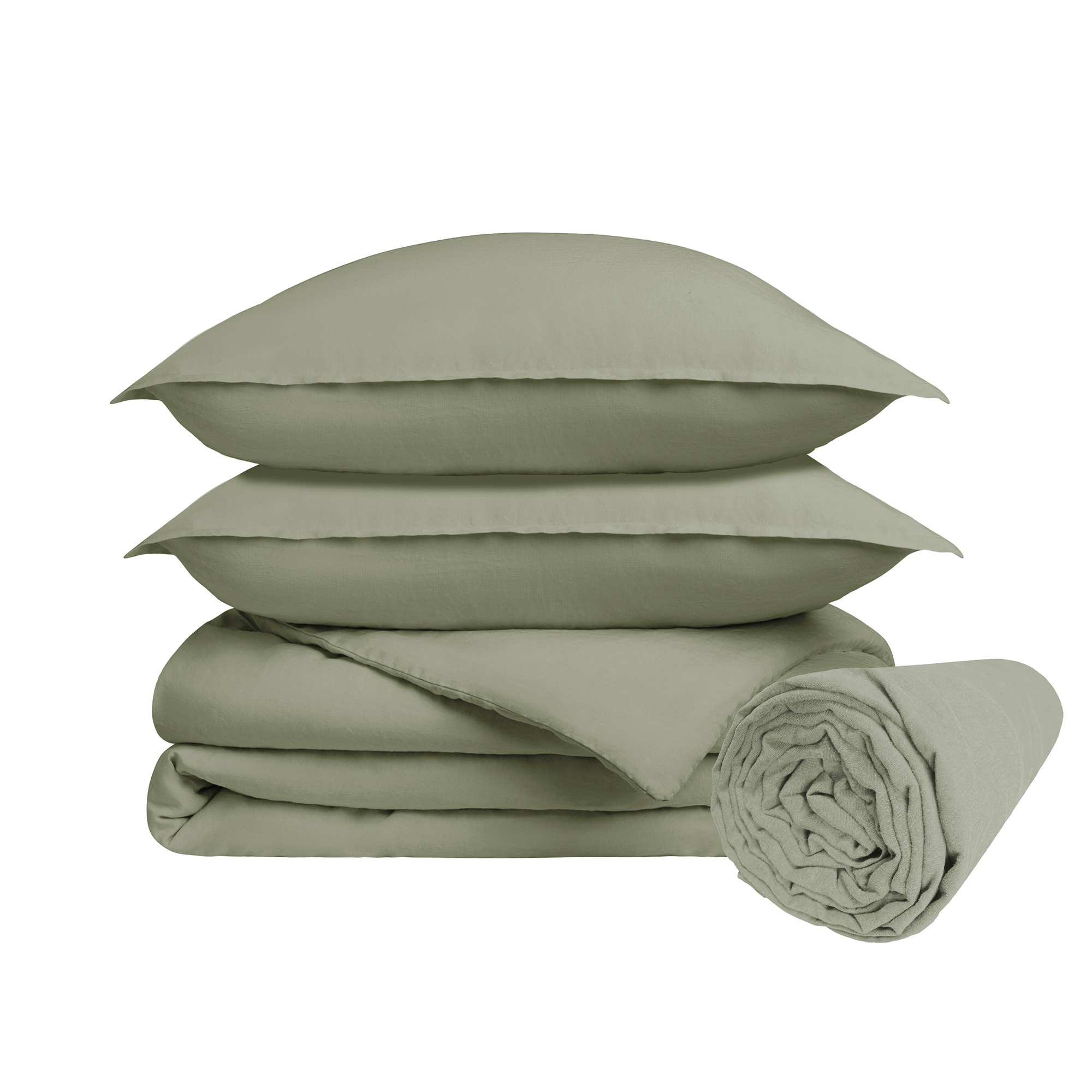 Rêve de lin : housse de couette, 2 taies et drap housse