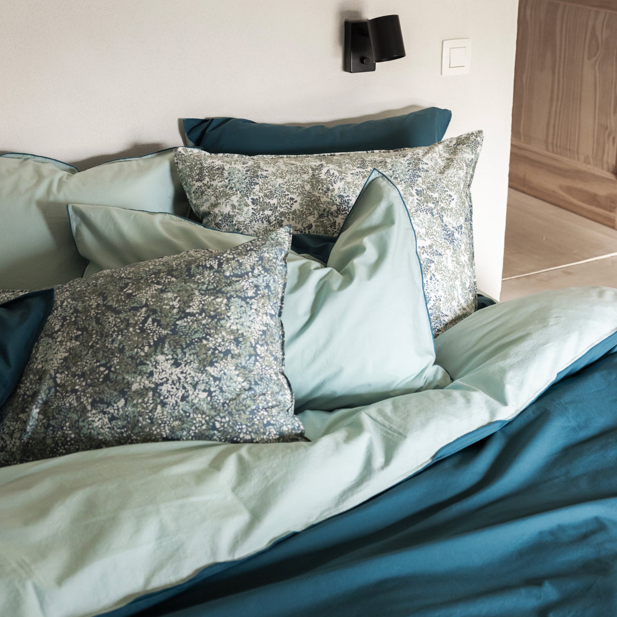 Bleu petrole/Celadon