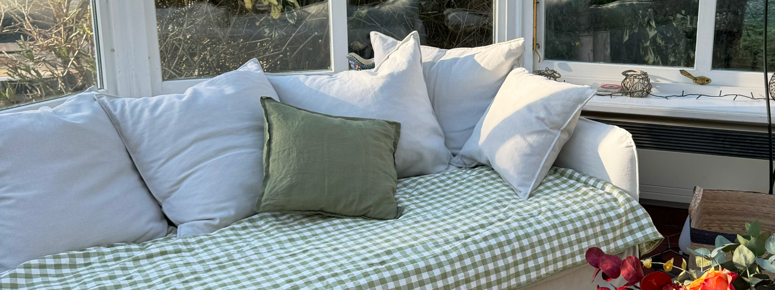 Plaids et coussins