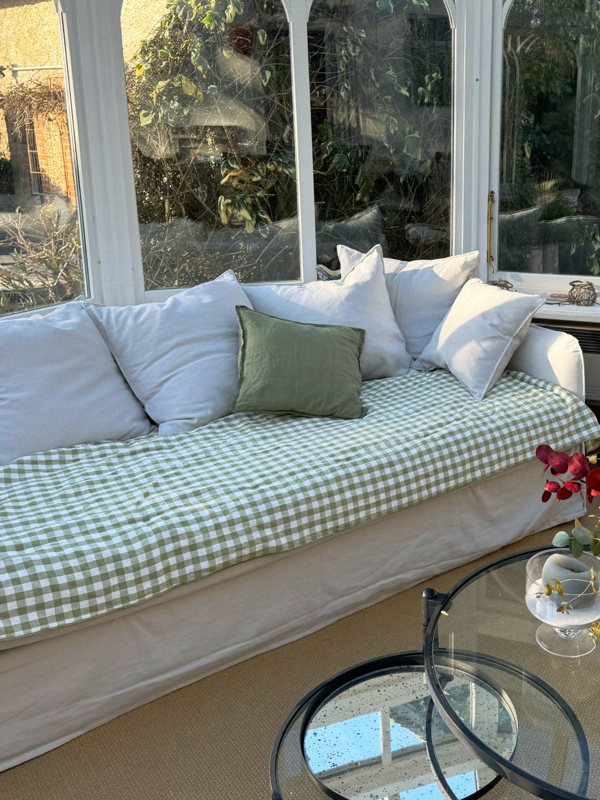 Plaids et coussins