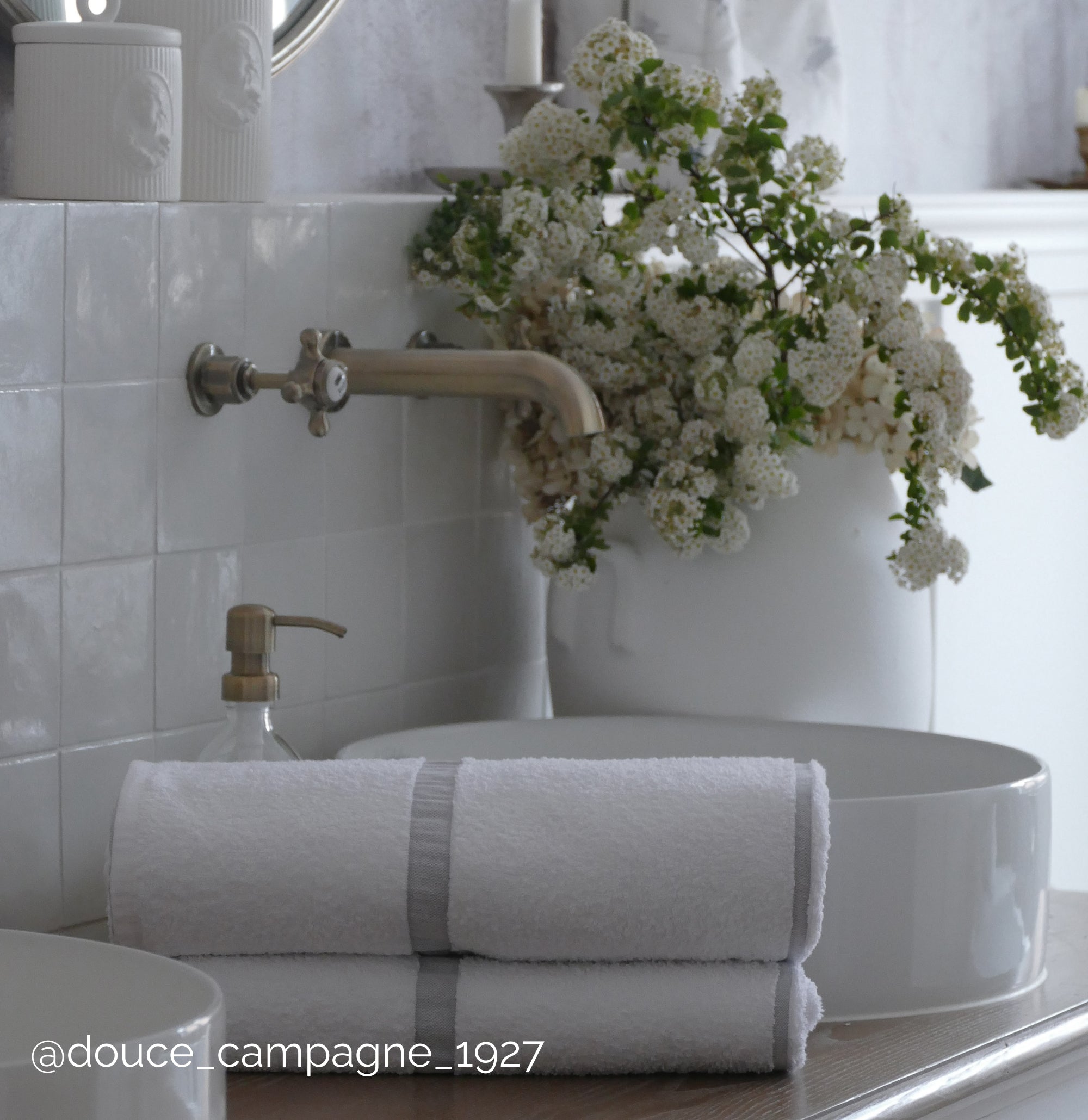 Blanc/gris