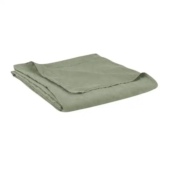 Drap plat Rêve de Lin – Lichen