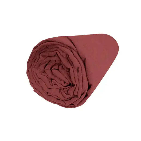 Drap Housse Rêve de lin – Rouge terre
