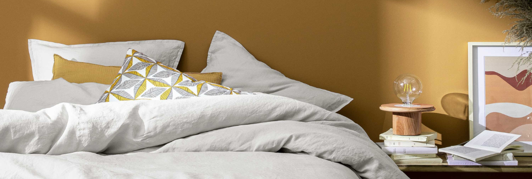 Le lin pour donner un style cosy à sa chambre à coucher