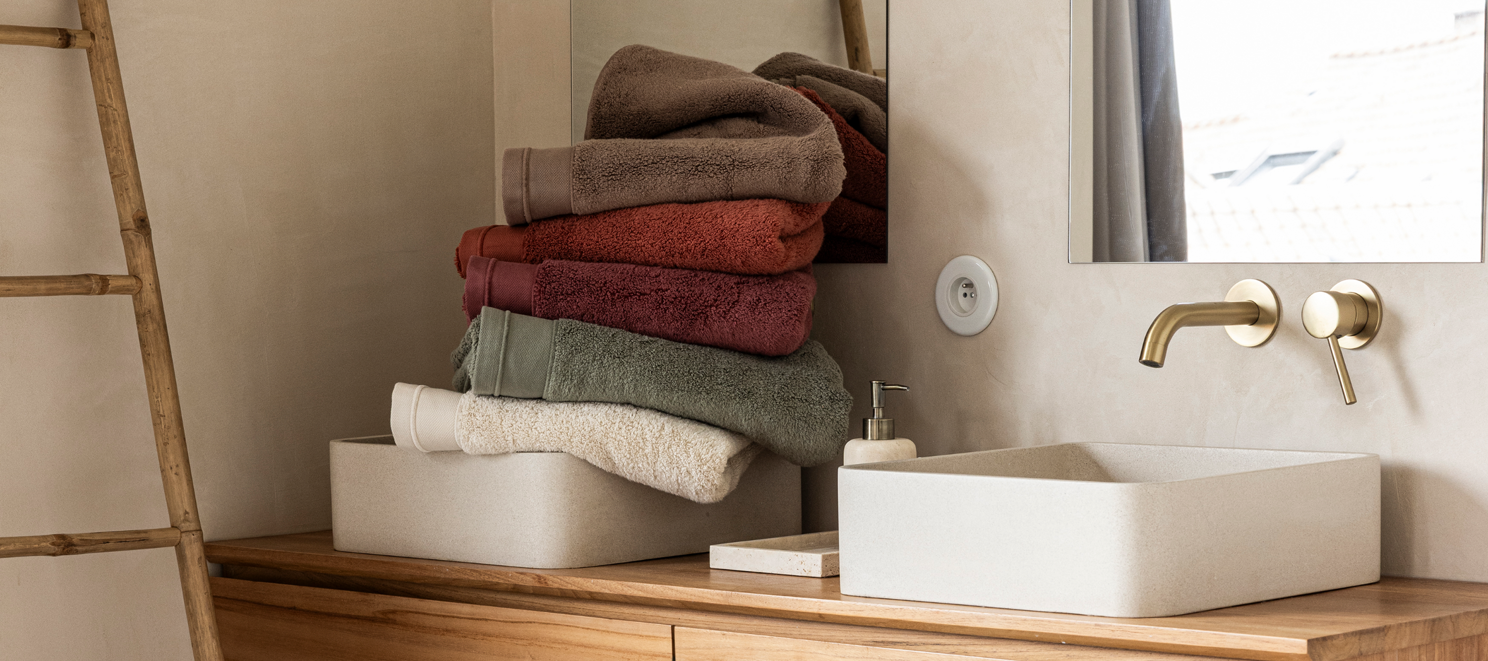 Bien choisir la taille de sa serviette de bain