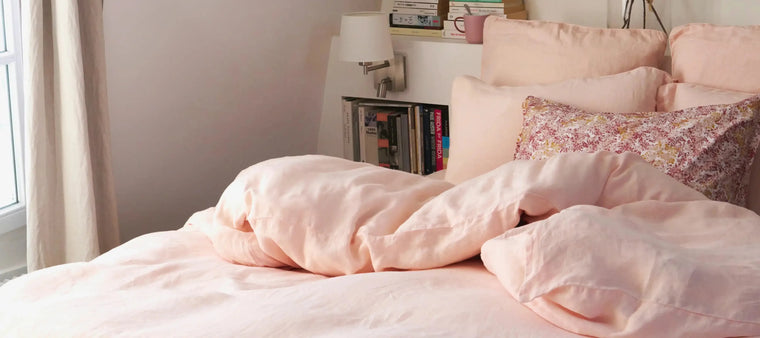 Linge de lit en lin et en chanvre Blanc Cerise — comparatif matières naturelles