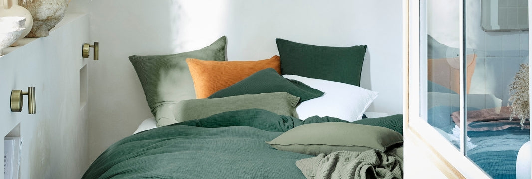 Des nuits toutes en douceur avec un linge de lit en gaze de coton
