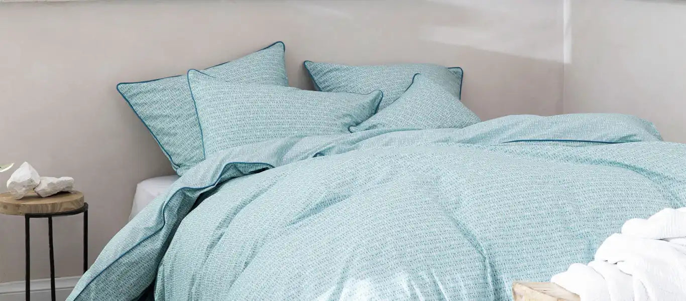 Linge de maison haut de gamme à prix juste • Blanc Cerise