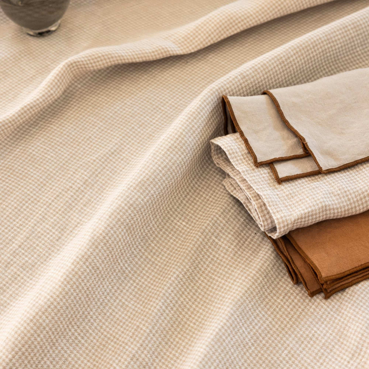 Pied de Poule Beige