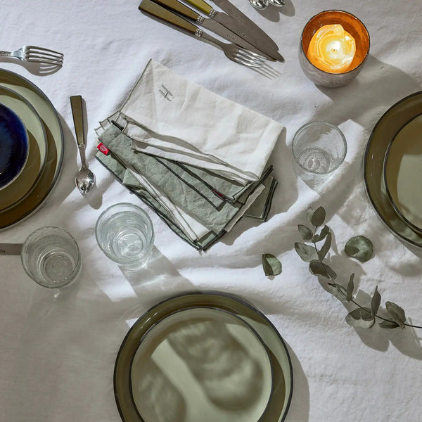 Nappe Autour Du Lin – Blanc - bourdon lin