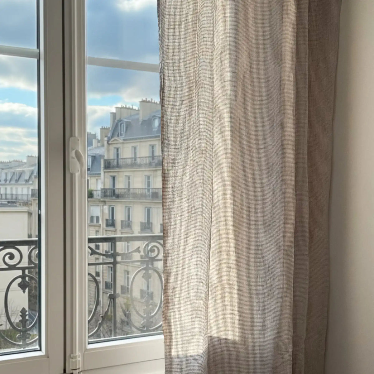 Pied de Poule Beige