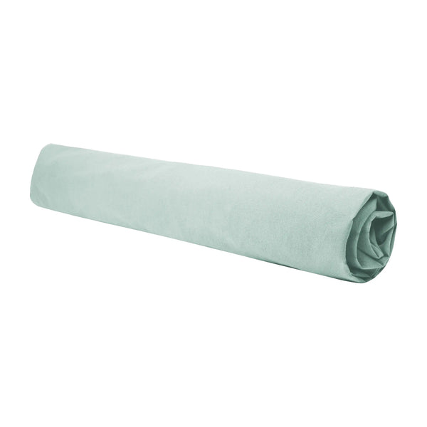 Drap housse Douceur Lavée – Celadon