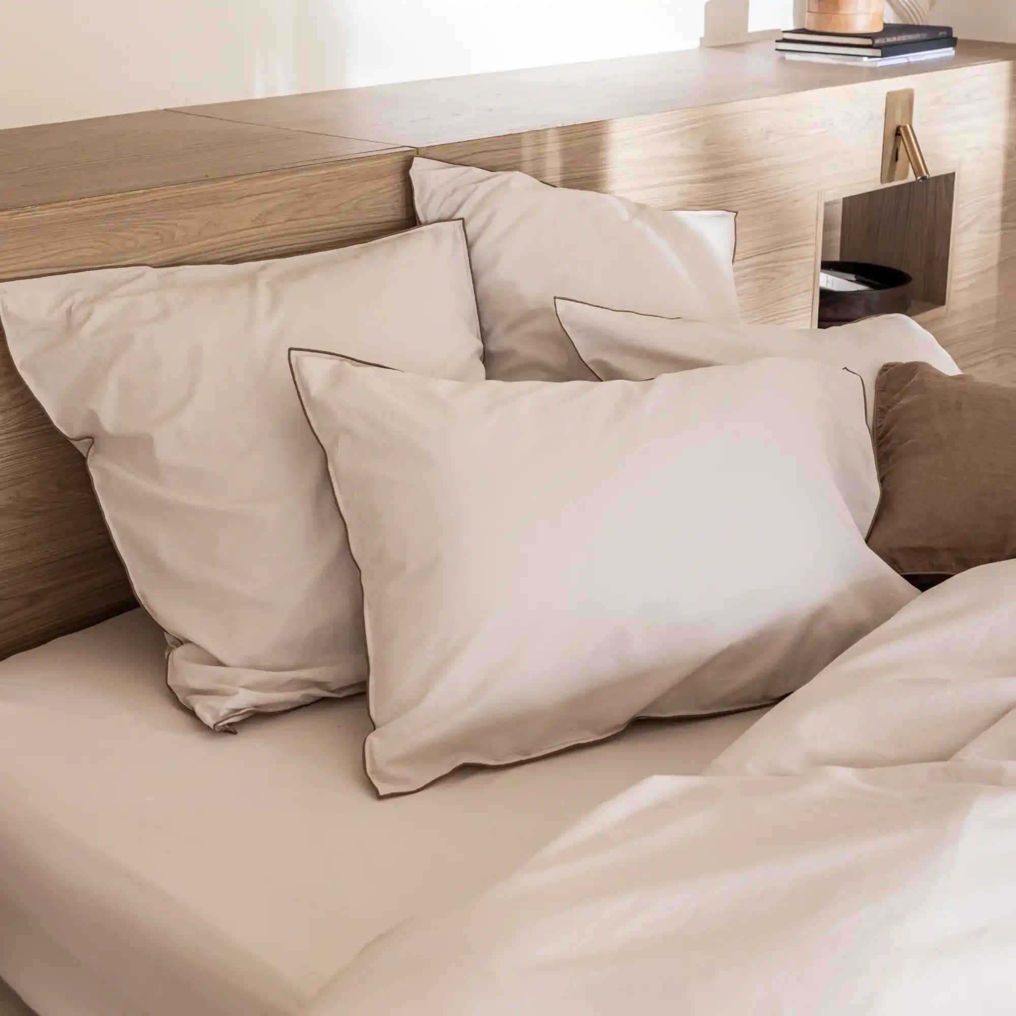 Taie D'oreiller Rectangulaire Percale De Coton (50 X 70 Cm) Cali - 11