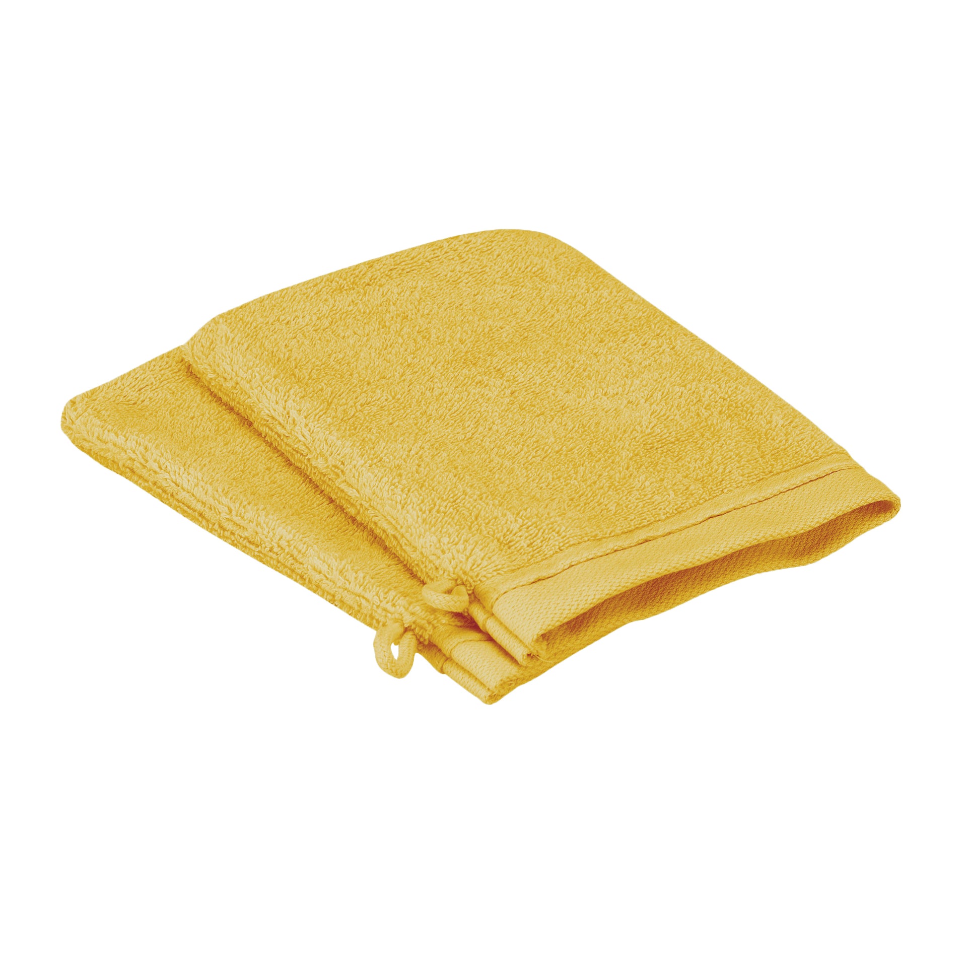 Lot De 2 Gants De Toilette Nid D'abeille LINANDELLE - Grand Format 15x21 Cm - Fabriqué En France - Coton 250g/m²