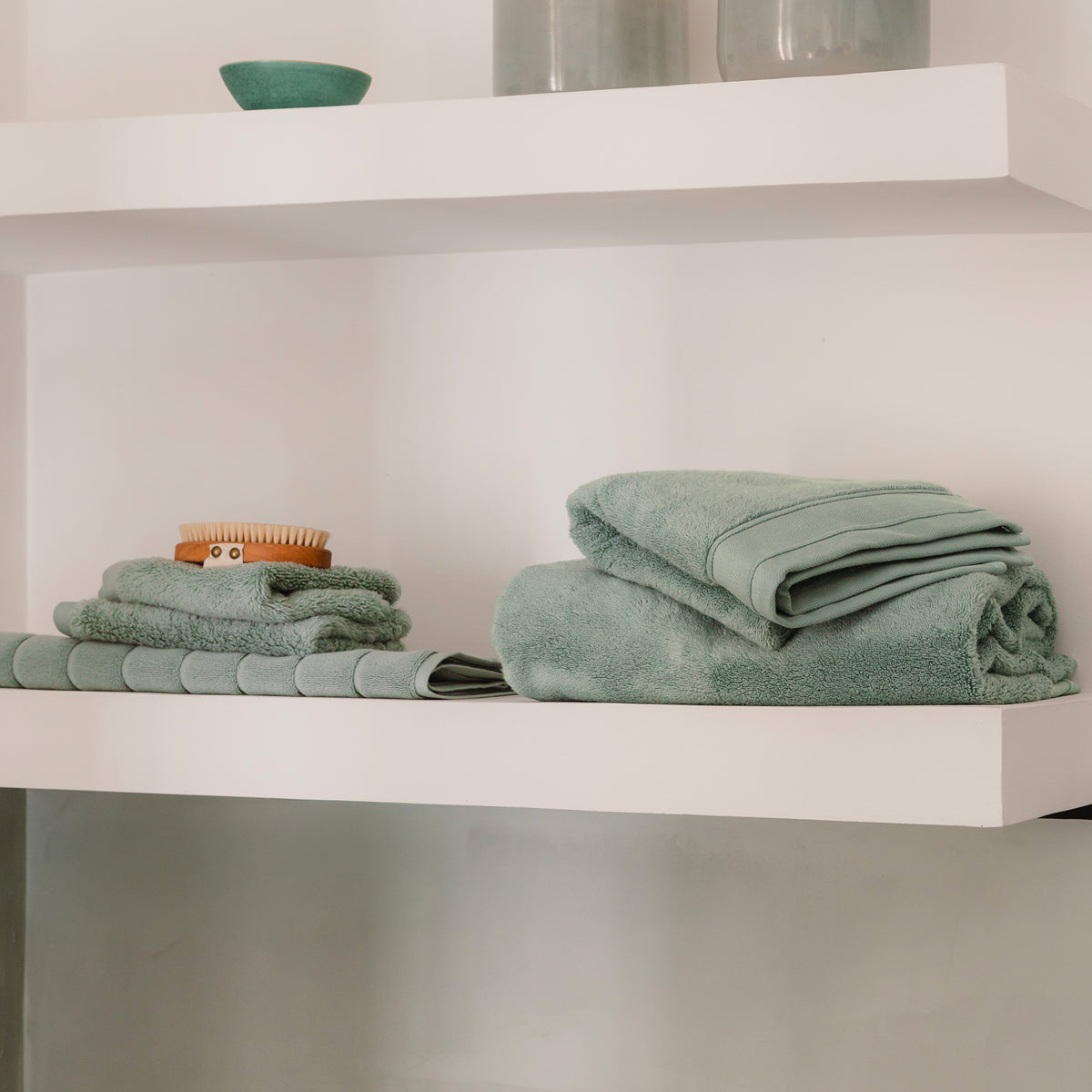 Serviette de bain Douceur nature BIO - Eucalyptus