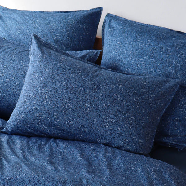 Housse de couette Empreinte Nocturne – Bleu