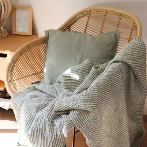 Plaid Esprit Nid d'Abeille