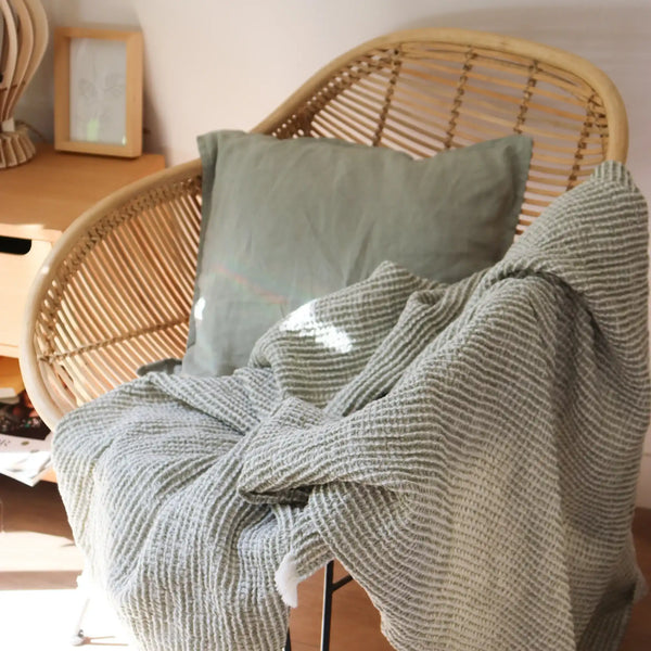 Plaid Esprit Nid d'Abeille