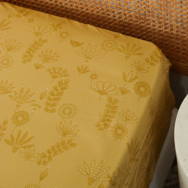 Drap housse Esprit safari – Safran