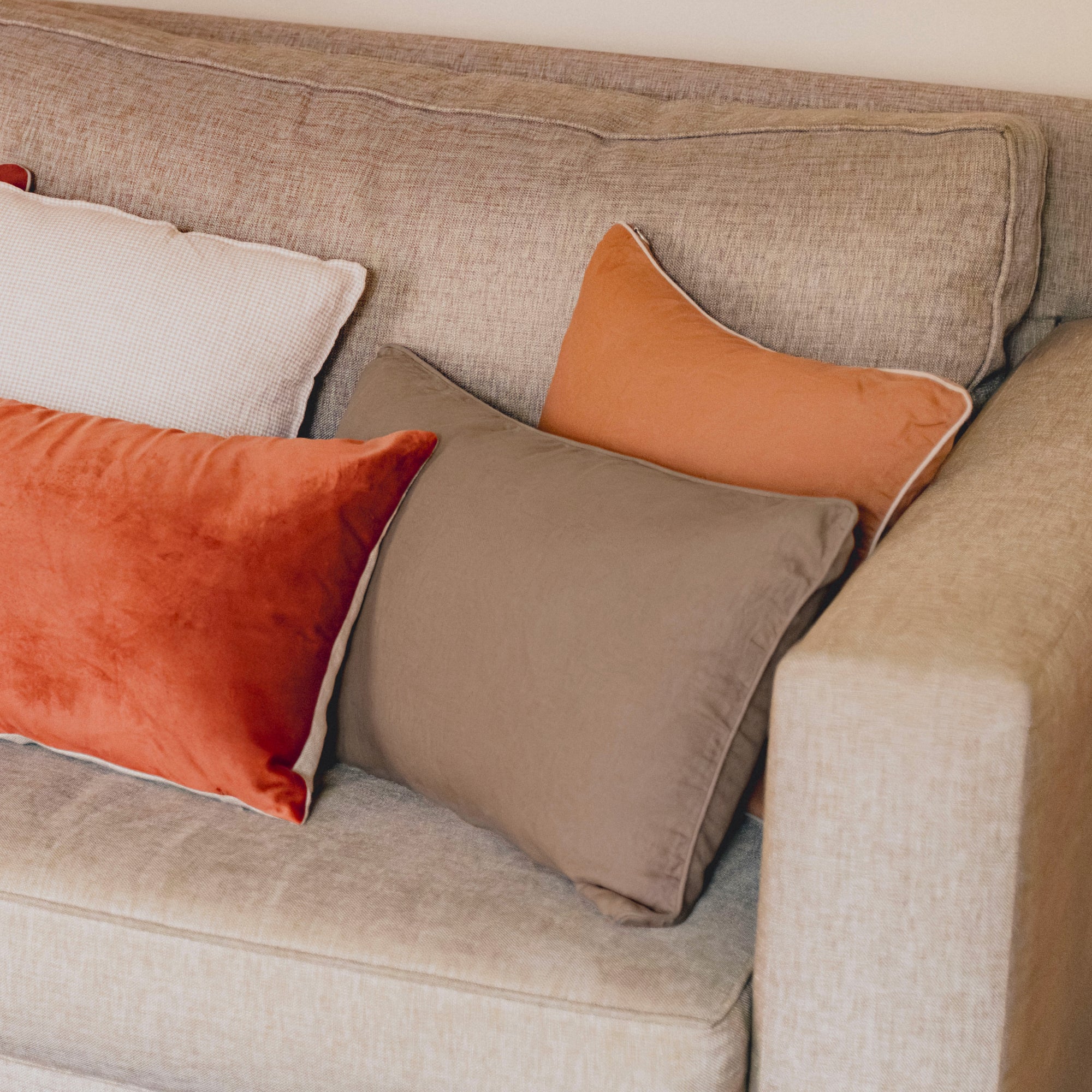 Housse de coussin Chanvre délicat