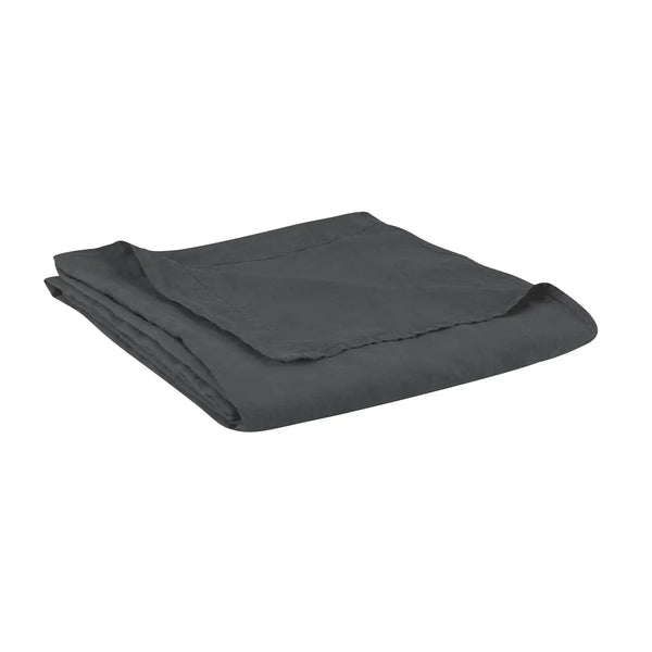 Drap plat Naturellement Lin – Graphite