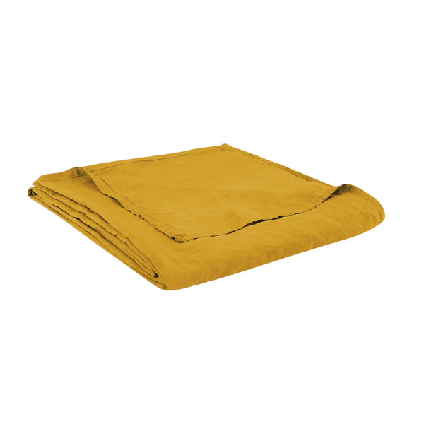 Drap plat Naturellement Lin – Safran