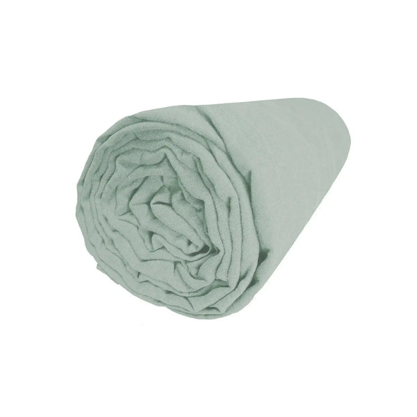 Drap Housse Rêve de lin – Eucalyptus
