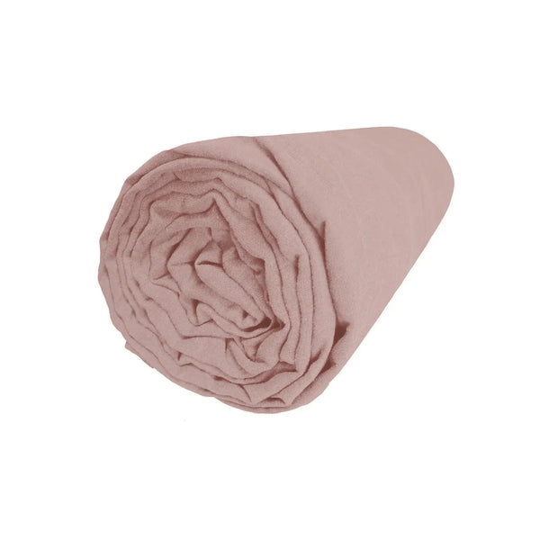 Drap Housse Rêve de lin – Vieux rose