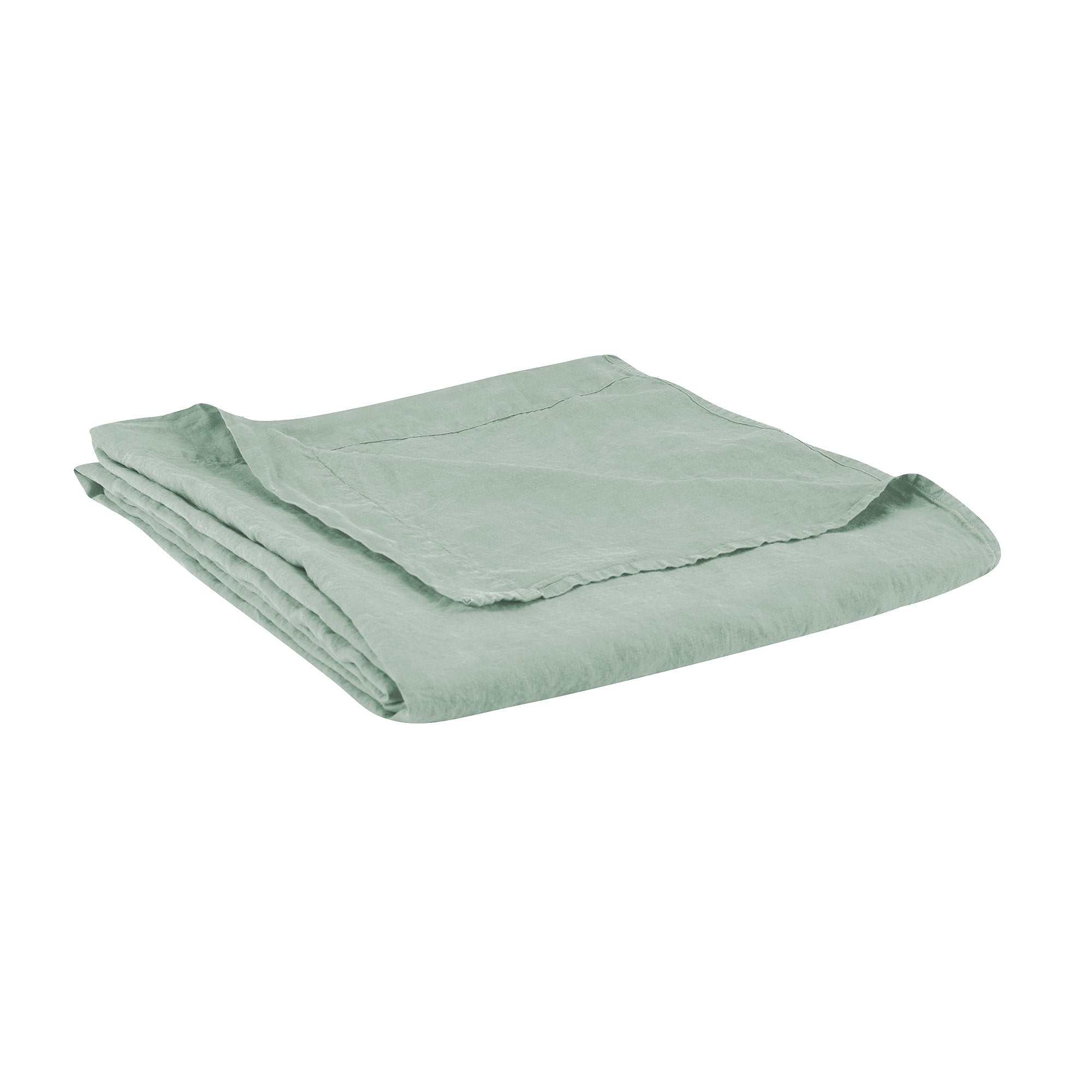 Drap plat Rêve de Lin - Eucalyptus