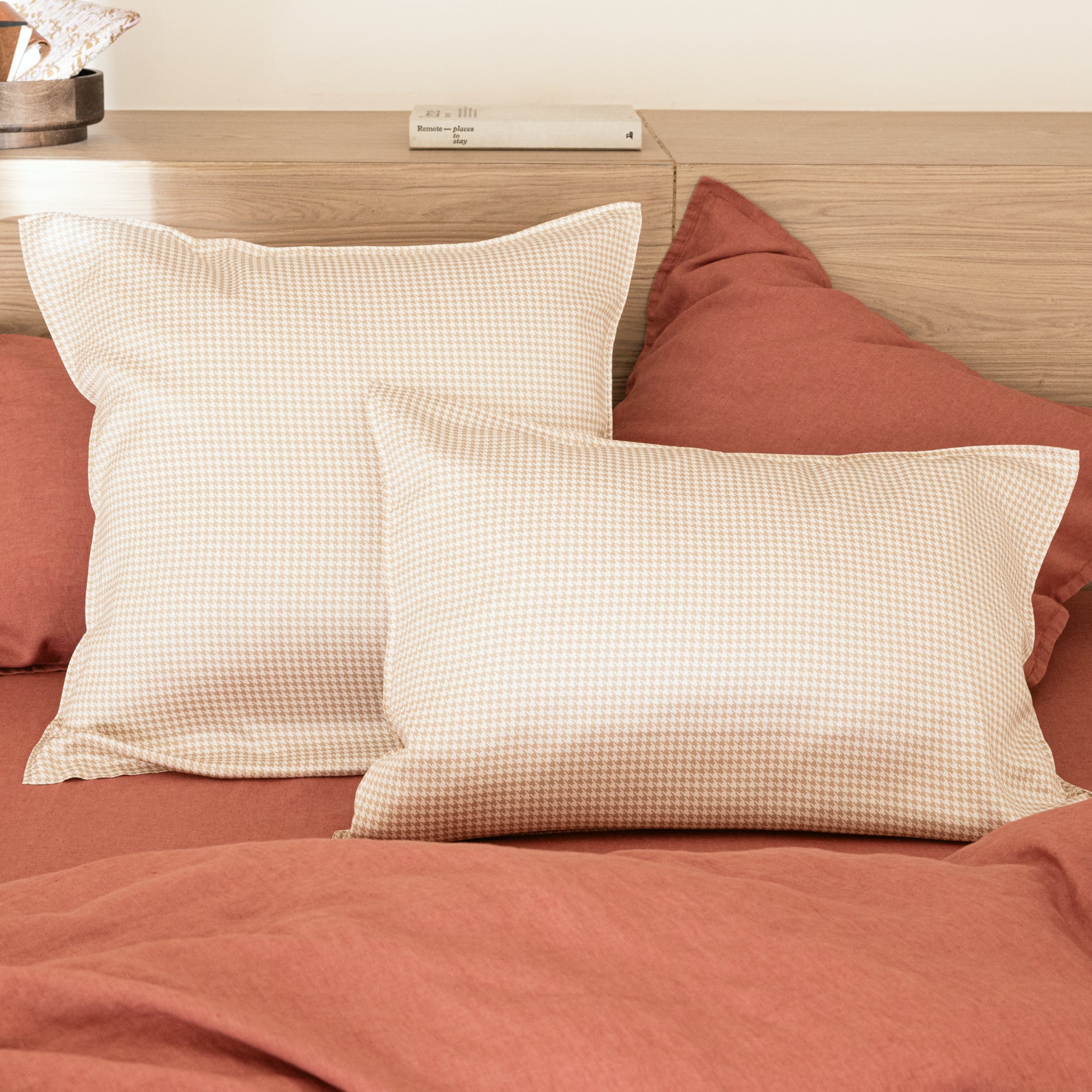 Pied de Poule Beige