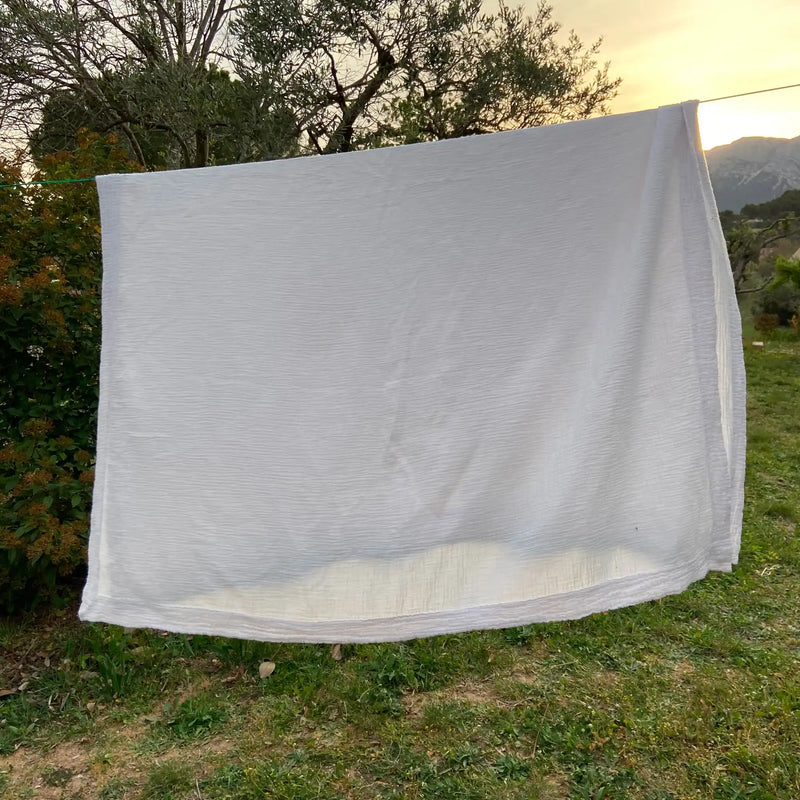 Drap plat Simplement Gaufré