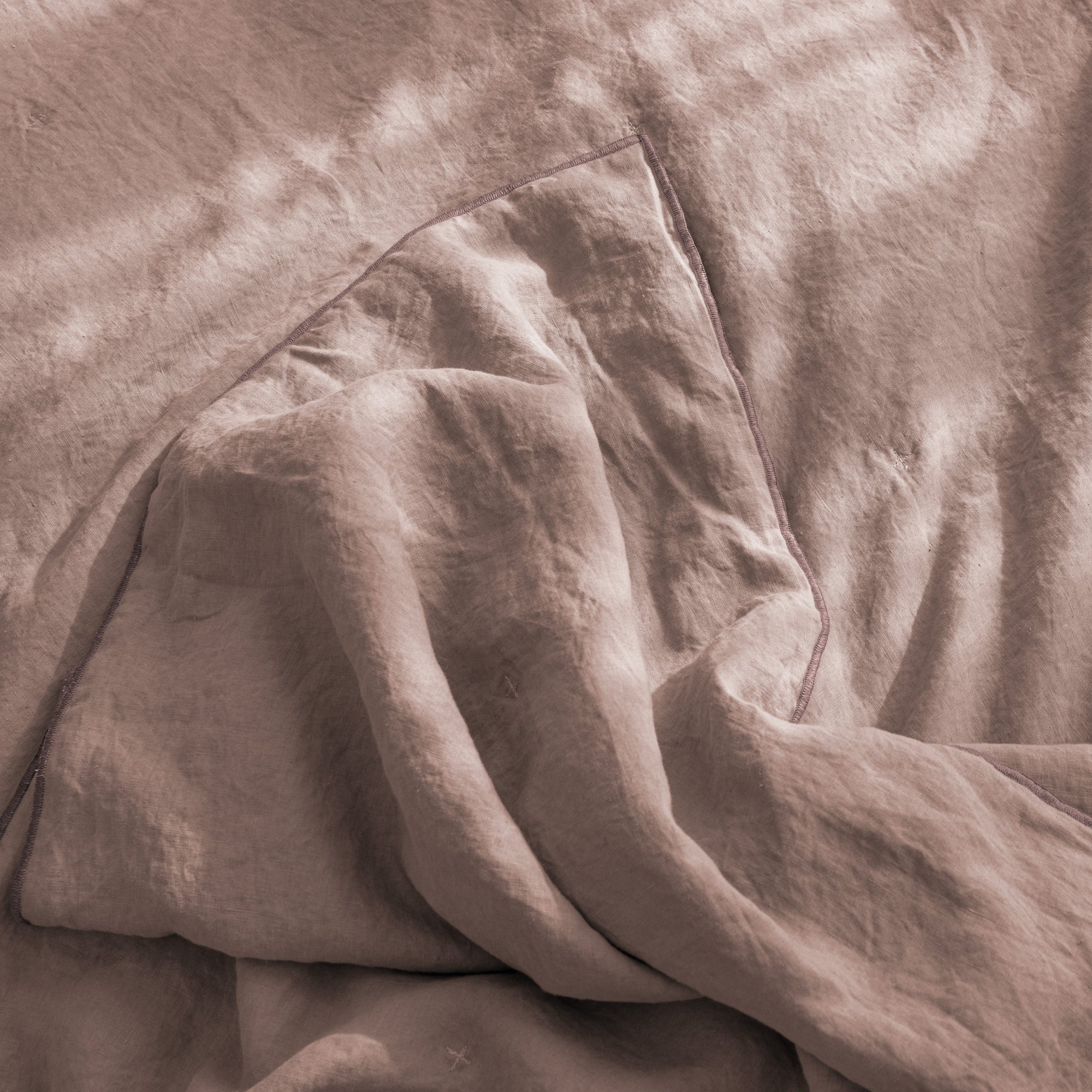Vieux rose - bourdon anthracite
