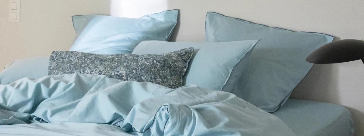 Linge de Maison fait pour la Vie • Blanc Cerise