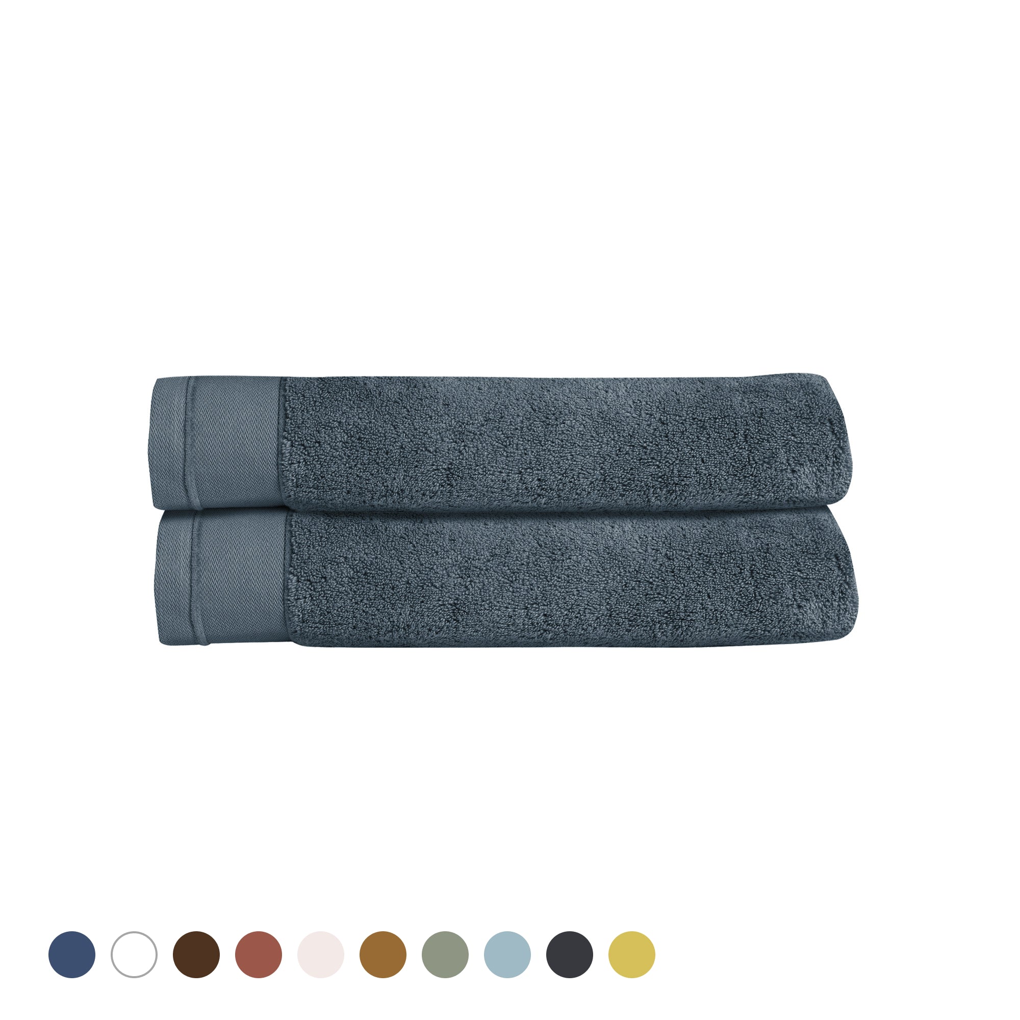 Lot de 2 serviettes de bain Douceur Nature