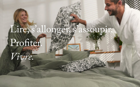 Sélection linge de maison Blanc Cerise