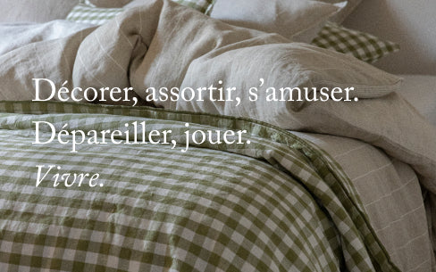 Sélection linge de maison Blanc Cerise