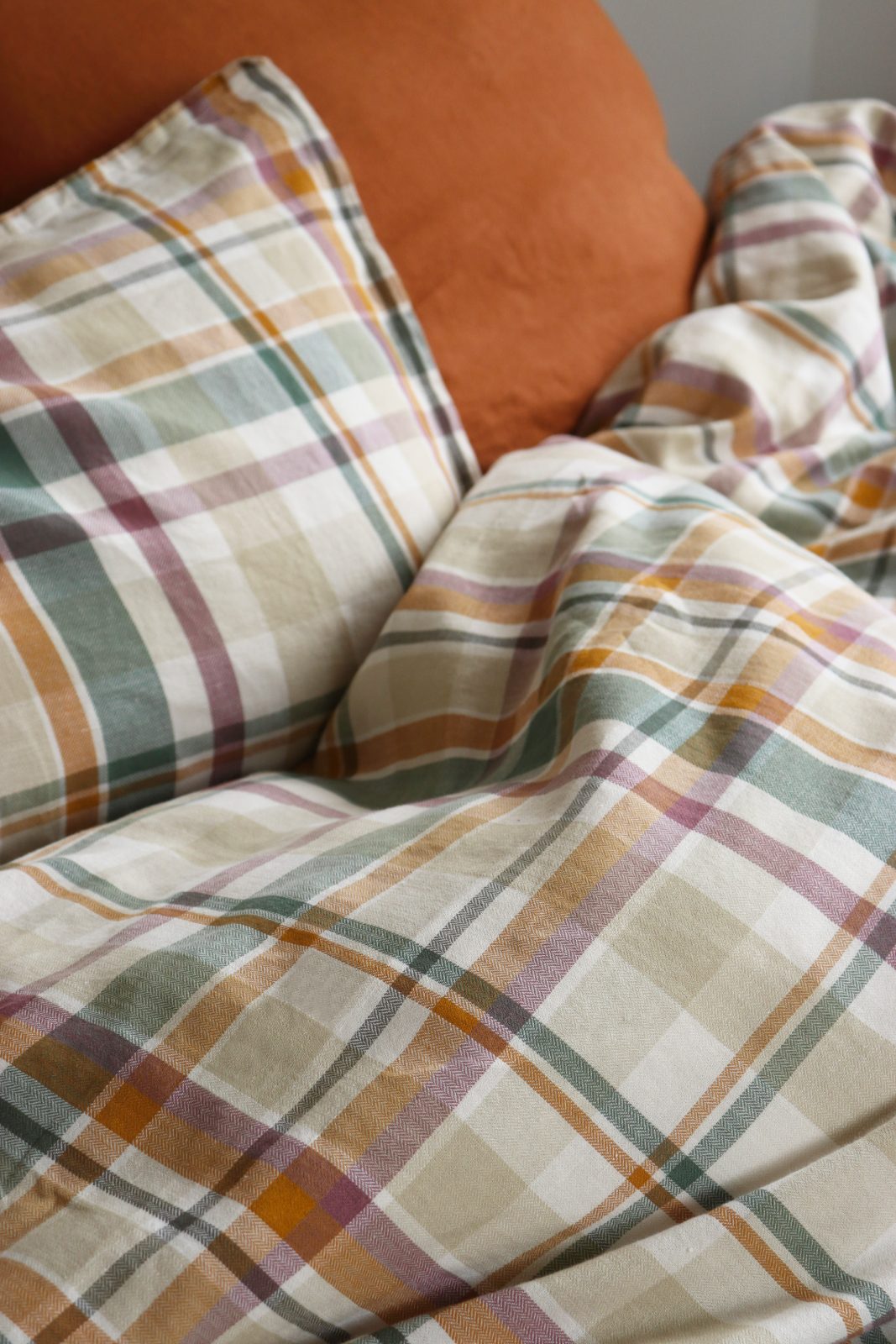 Housse de couette et taies Madras