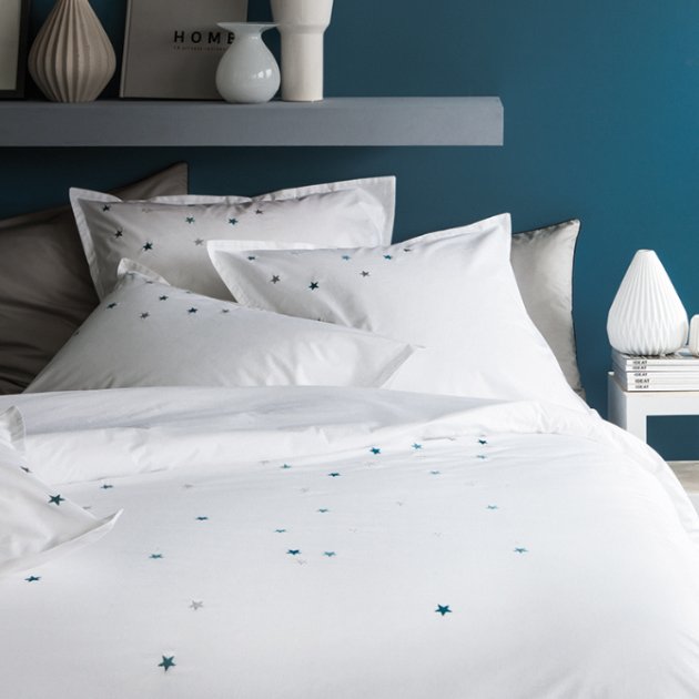 Housse de couette Songe d'une Nuit d'Été - Blanc Cerise 
