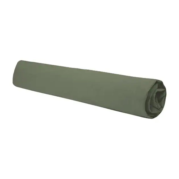 Drap housse Douceur Lavée – Kaki
