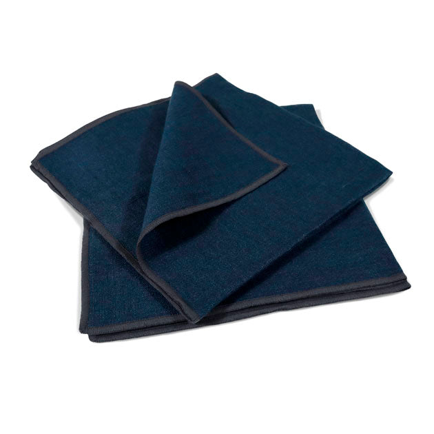 Serviette de table Naturellement Lin - Blanc Cerise 