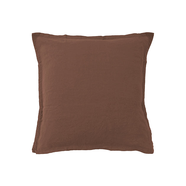 Enveloppe de coussin Rêve de Lin - Blanc Cerise 