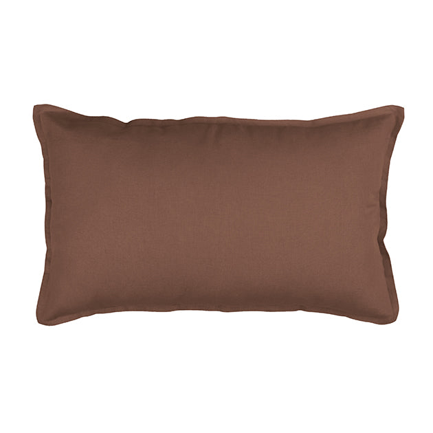 Enveloppe de coussin Rêve de Lin - Blanc Cerise 