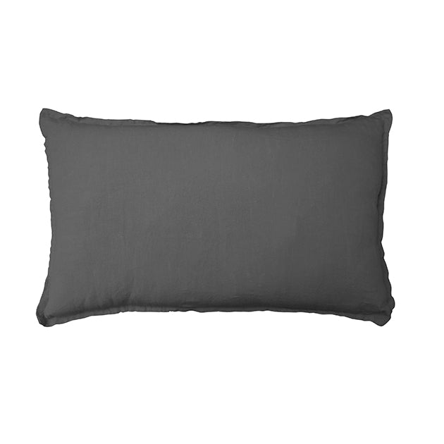 Enveloppe de coussin Rêve de Lin - Blanc Cerise 