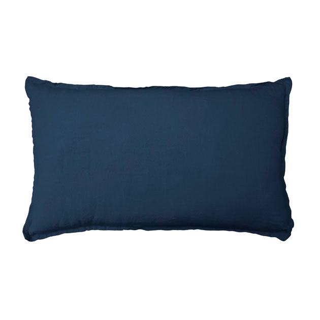 Enveloppe de coussin Rêve de Lin - Blanc Cerise 