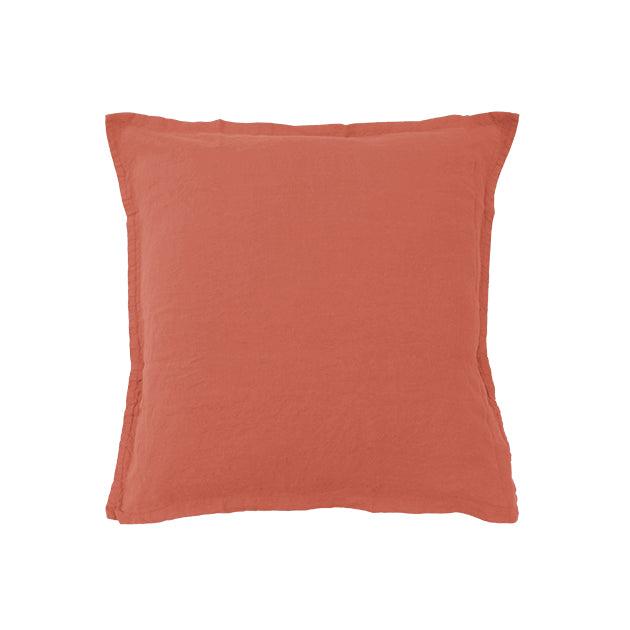 Enveloppe de coussin Rêve de Lin - Blanc Cerise 