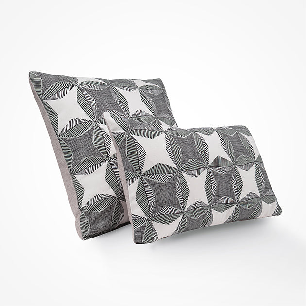Enveloppe de coussin Wax - Blanc Cerise 