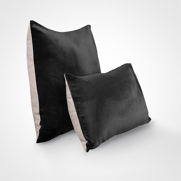 Enveloppe de coussin Douceur Velours - Blanc Cerise 
