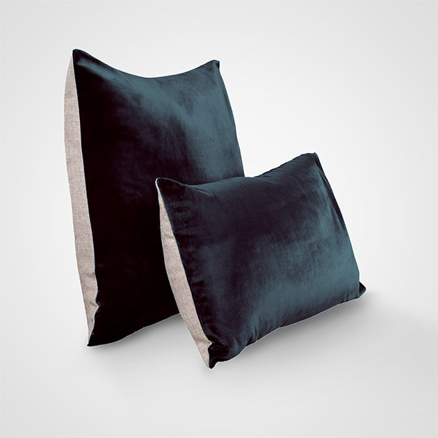 Enveloppe de coussin Douceur Velours - Blanc Cerise 