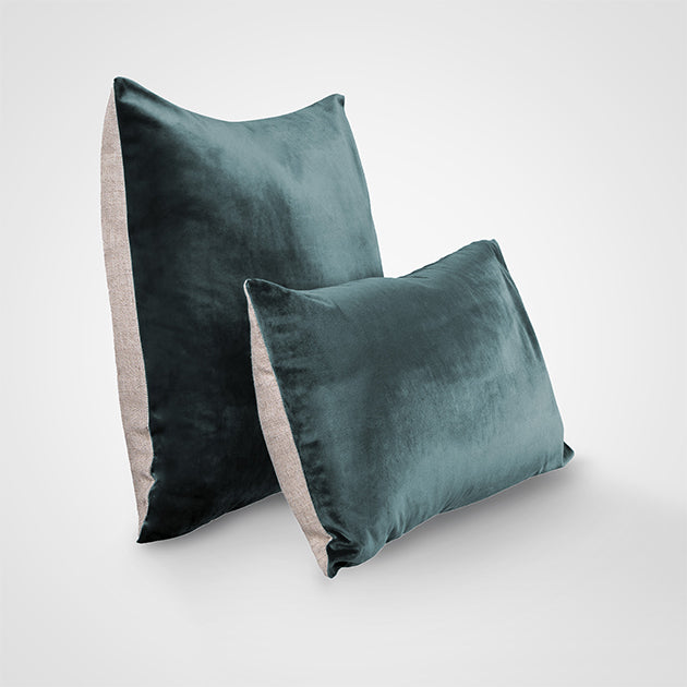 Enveloppe de coussin Douceur Velours - Blanc Cerise 